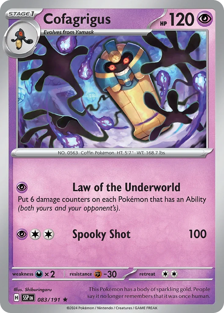 083/191 from Surging Sparks Card List Rare Pokemon Card