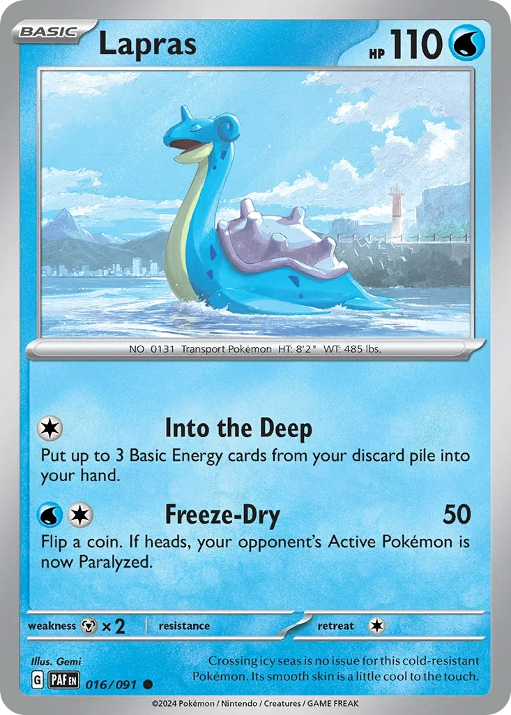 016/091 from Paldean Fates Common Pokemon Card