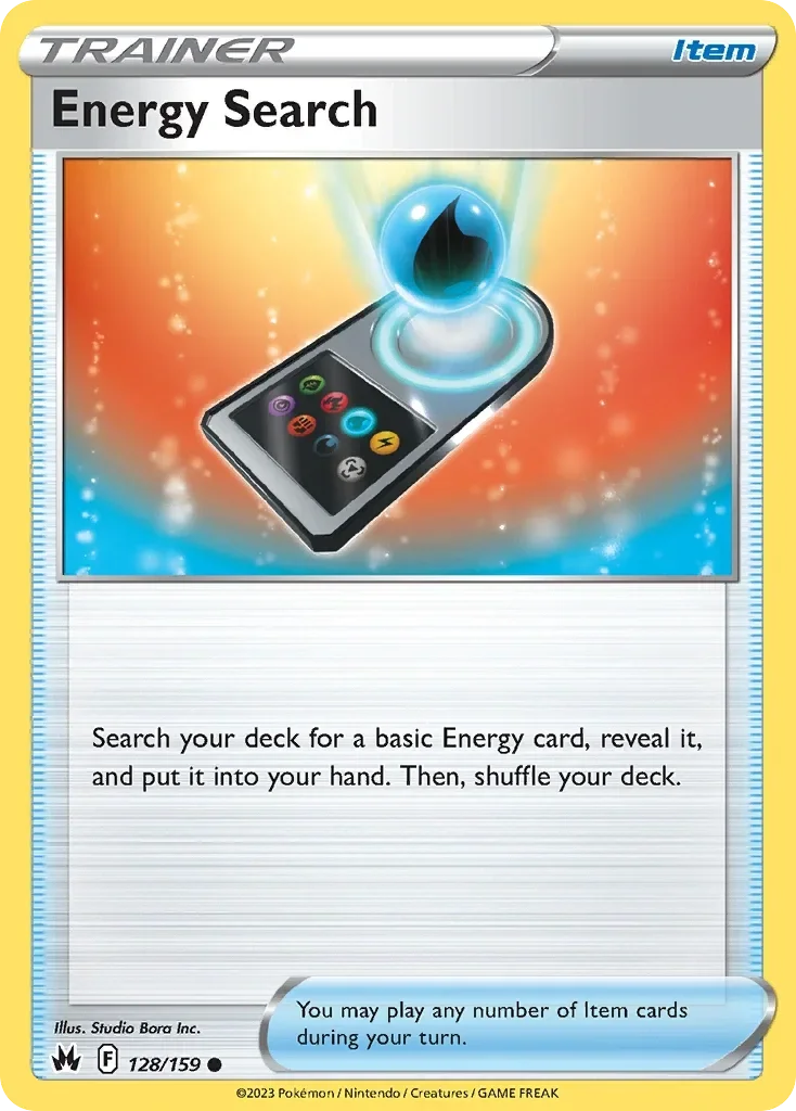 128/159 from Crown Zenith Common Pokemon Card
