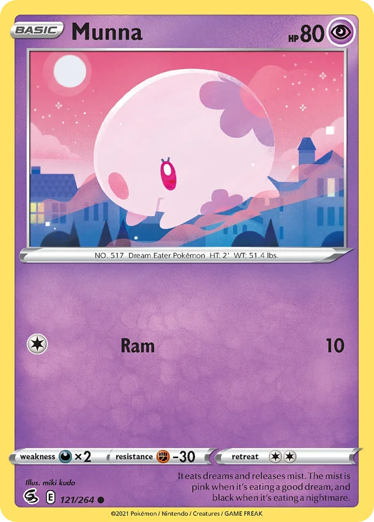 121/264 from Fusion Strike Common Pokemon Card