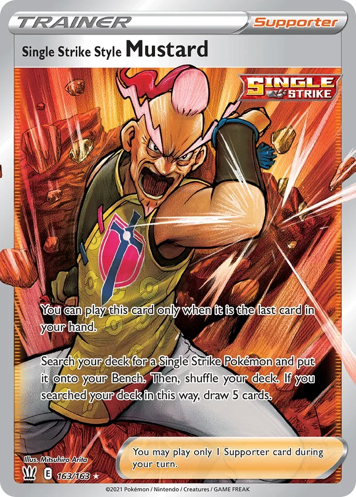 163/163 from Battle Styles Full Art Trainer Card