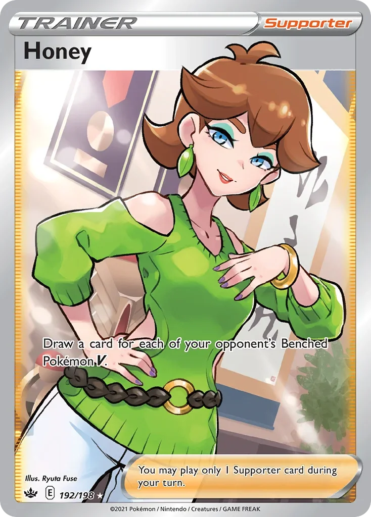 192/198 from Chilling Reign Full Art Trainer Card