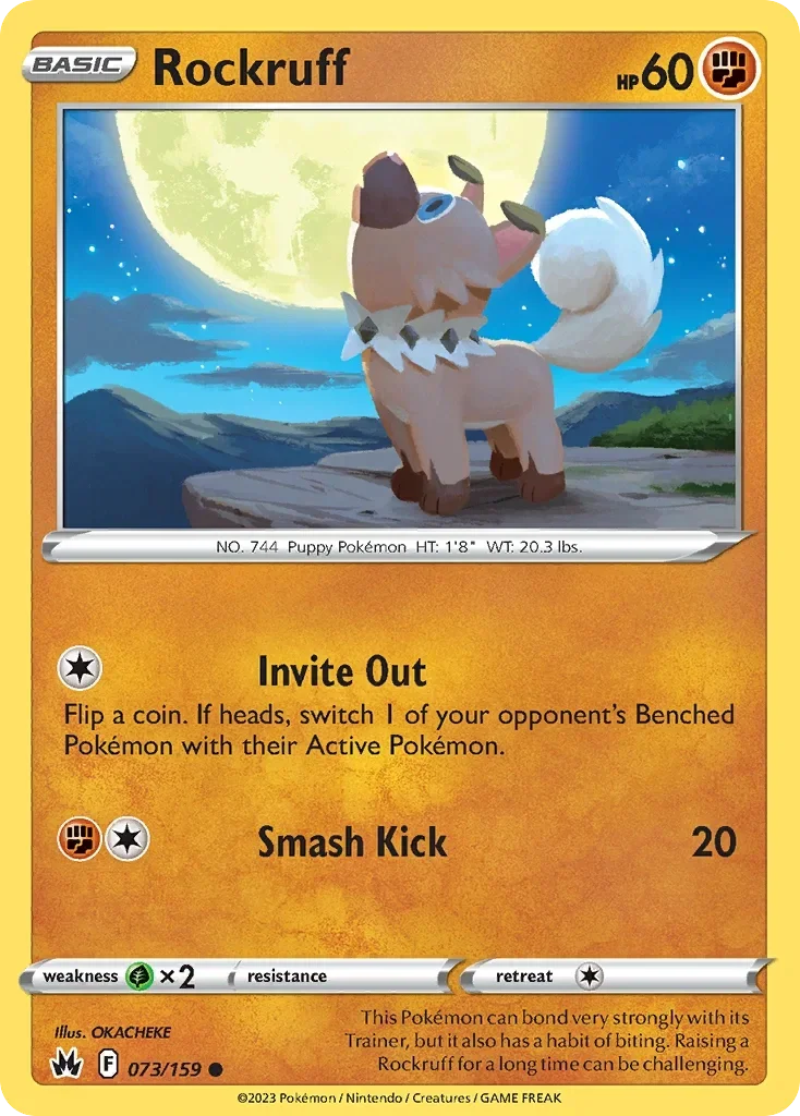 073/159 from Crown Zenith Common Pokemon Card