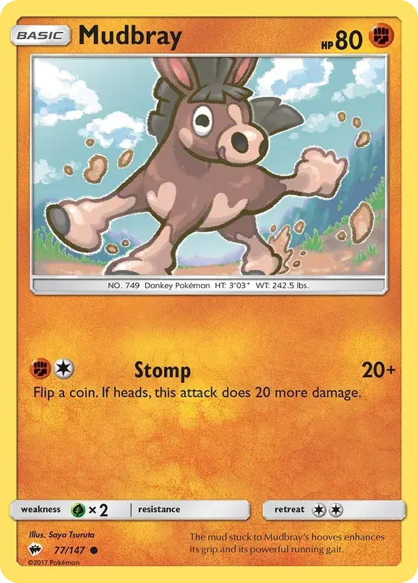 077/147 from Burning Shadows Common Pokemon Card
