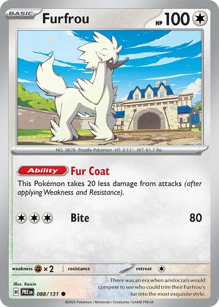088/131 from Prismatic Evolutions Card List Common Pokemon Card