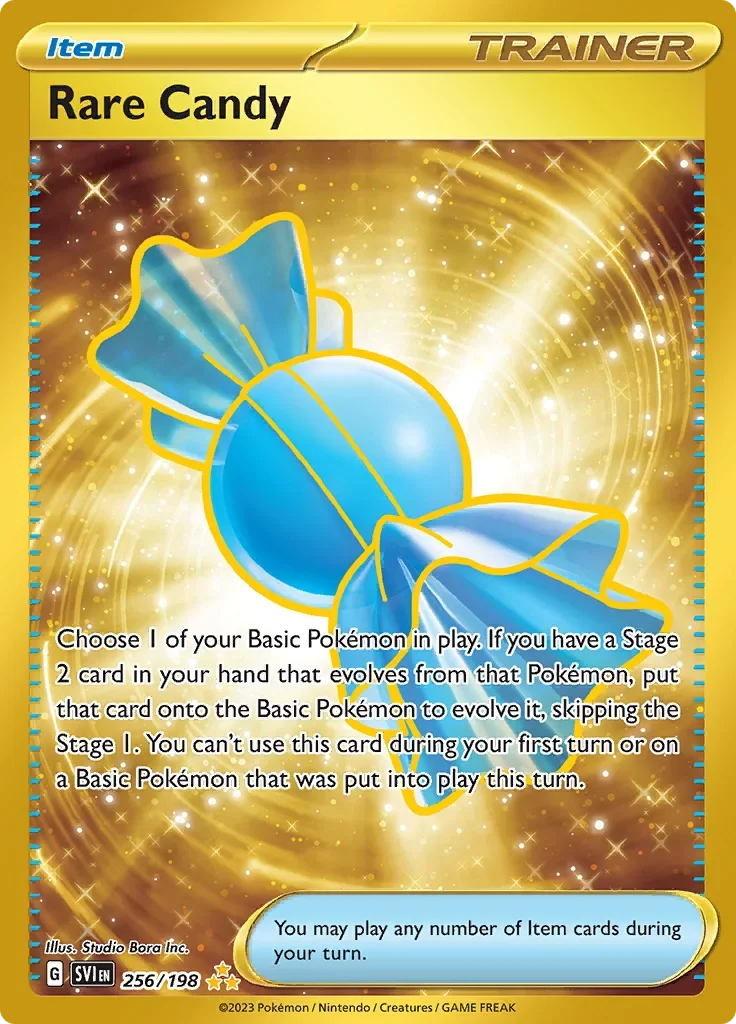 256/198 from Scarlet & Violet Hyper Rare Pokemon Card