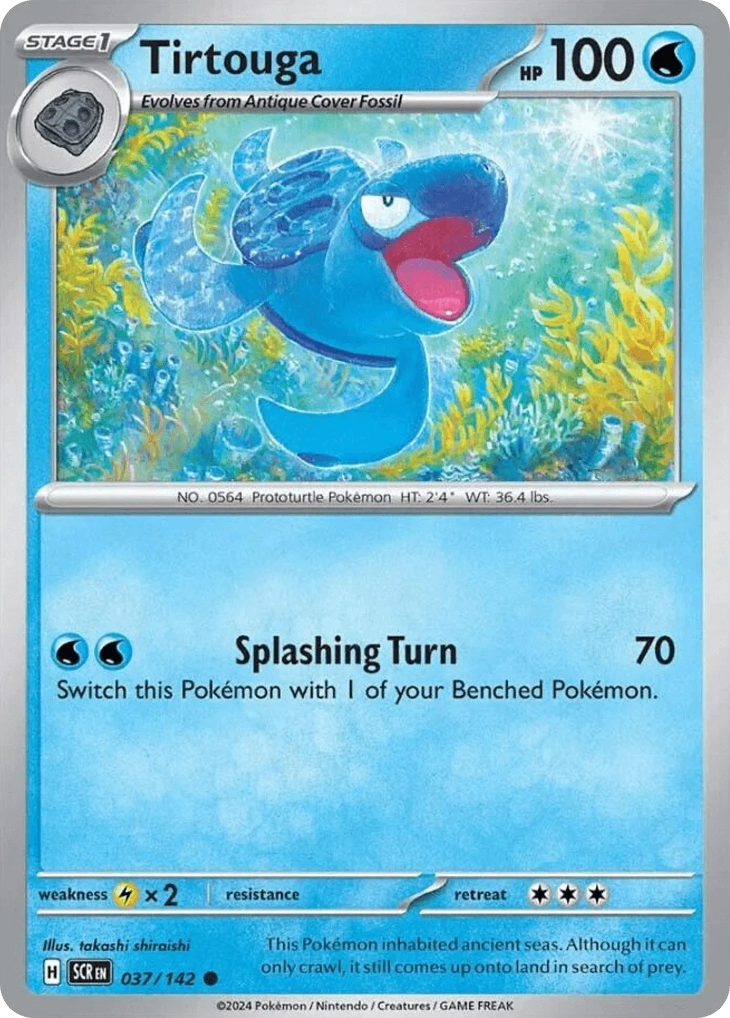 037/142 from Stellar Crown Card List Common Pokemon Card