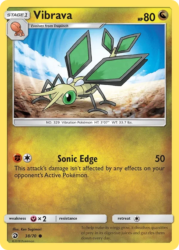 38/70 from Dragon Majesty Common Pokemon Card