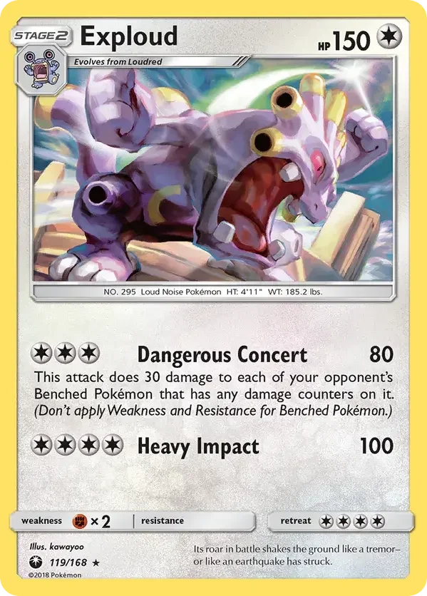 119/168 from Celestial Storm Rare Pokemon Card