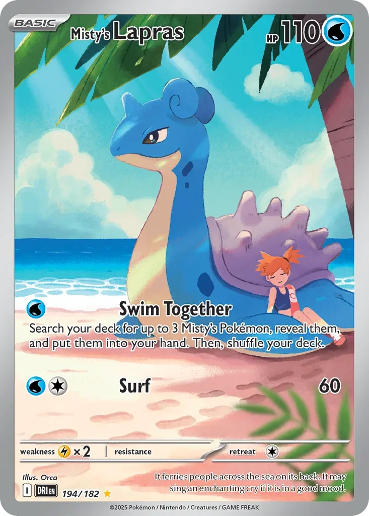 194/182 from Destined Rivals Illustration Rare Pokemon Card