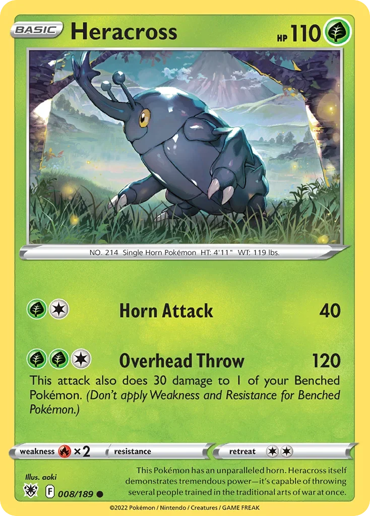 008/189 from Astral Radiance Common Pokemon Card