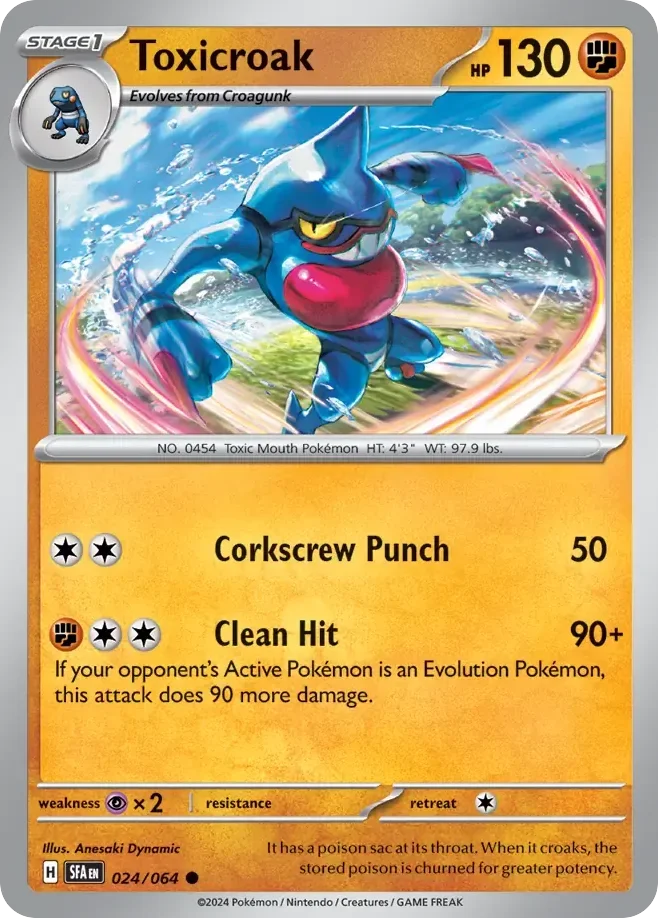 024/064 from Shrouded Fable Card List Common Pokemon Card