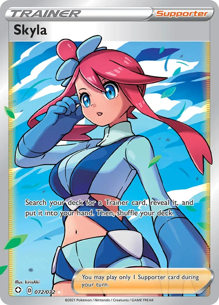 072/072 from Shining Fates Full Art Trainer Card