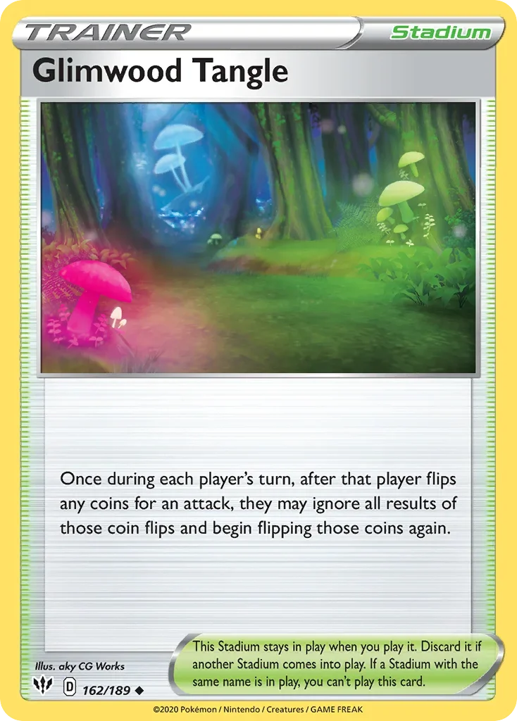 162/189 from Darkness Ablaze Uncommon Trainer Card