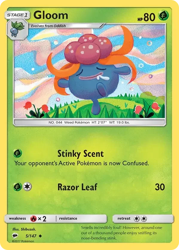 5/147 from Burning Shadows Uncommon Pokemon Card