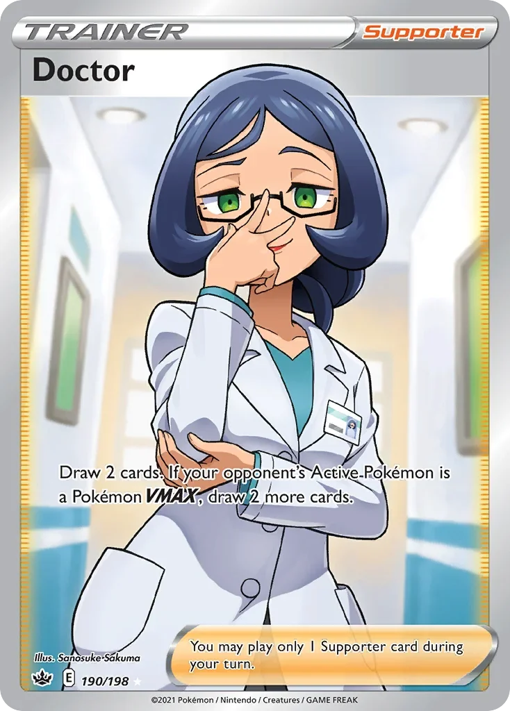 190/198 from Chilling Reign Full Art Trainer Card