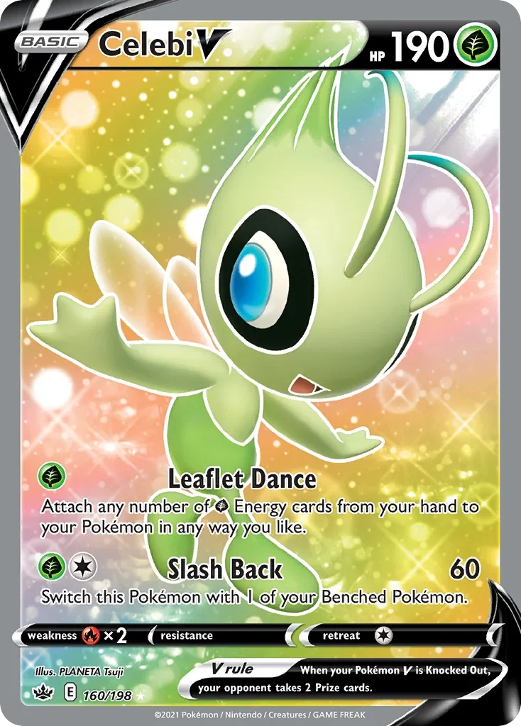 160/198 from Chilling Reign Full Art Pokemon Card