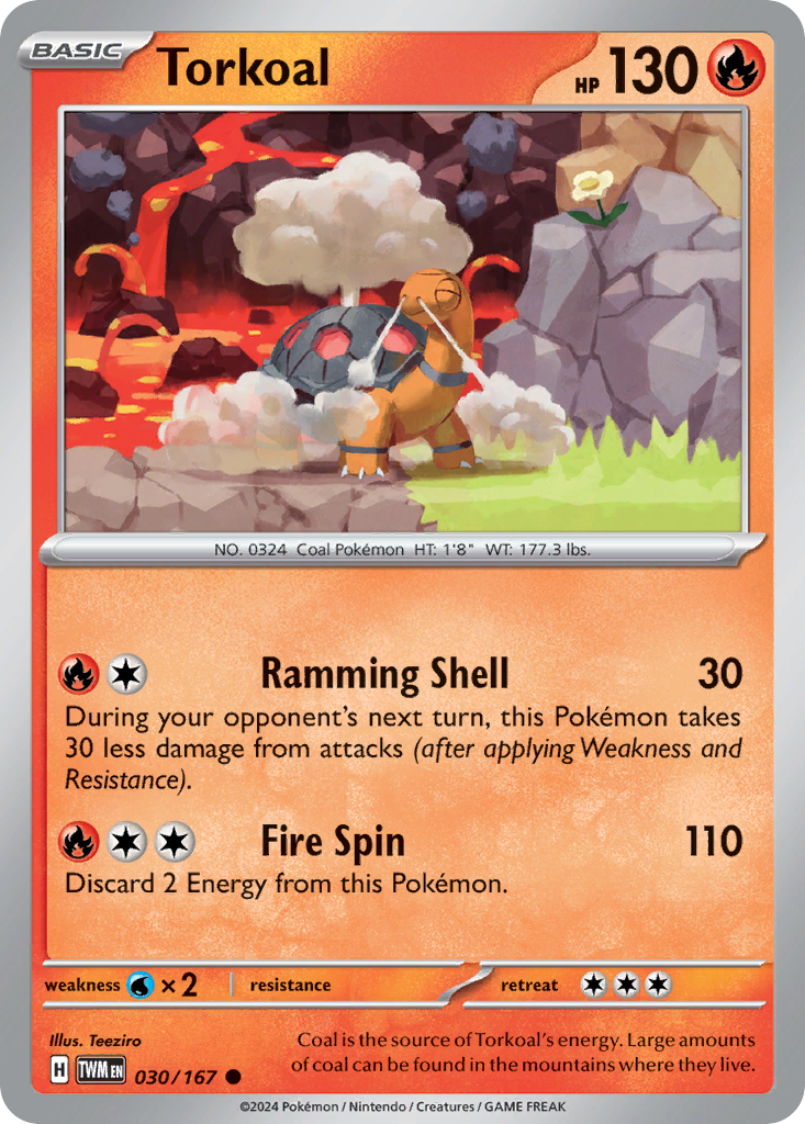 030/167 from Twilight Masquerade Card List Common Pokemon Card