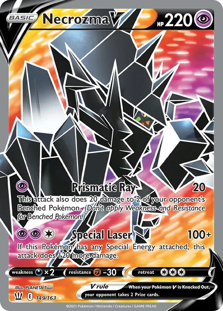 149/163 from Battle Styles Full Art Pokemon Card