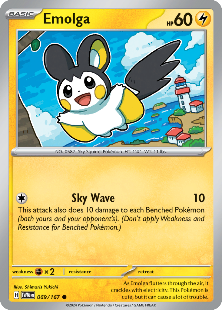 069/167 from Twilight Masquerade Common Pokemon Card