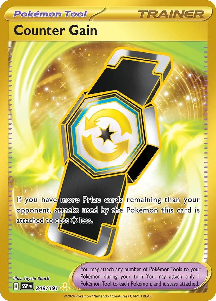 249/191 from Surging Sparks Card List Hyper Rare Pokemon Card
