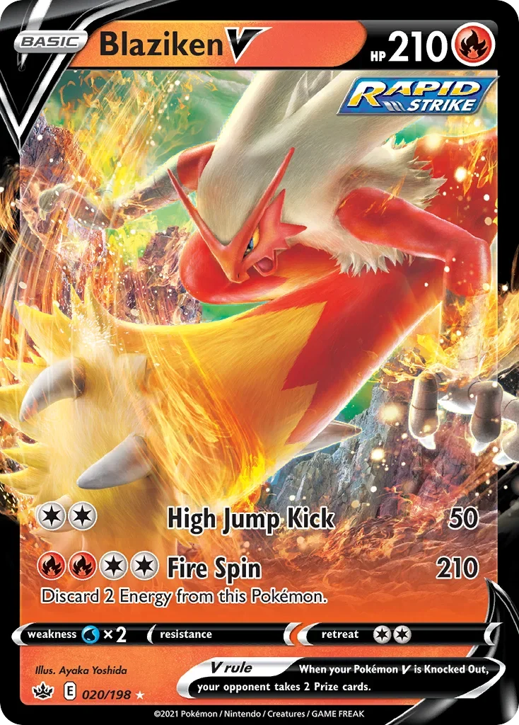 020/198 from Chilling Reign Ultra Rare Pokemon Card