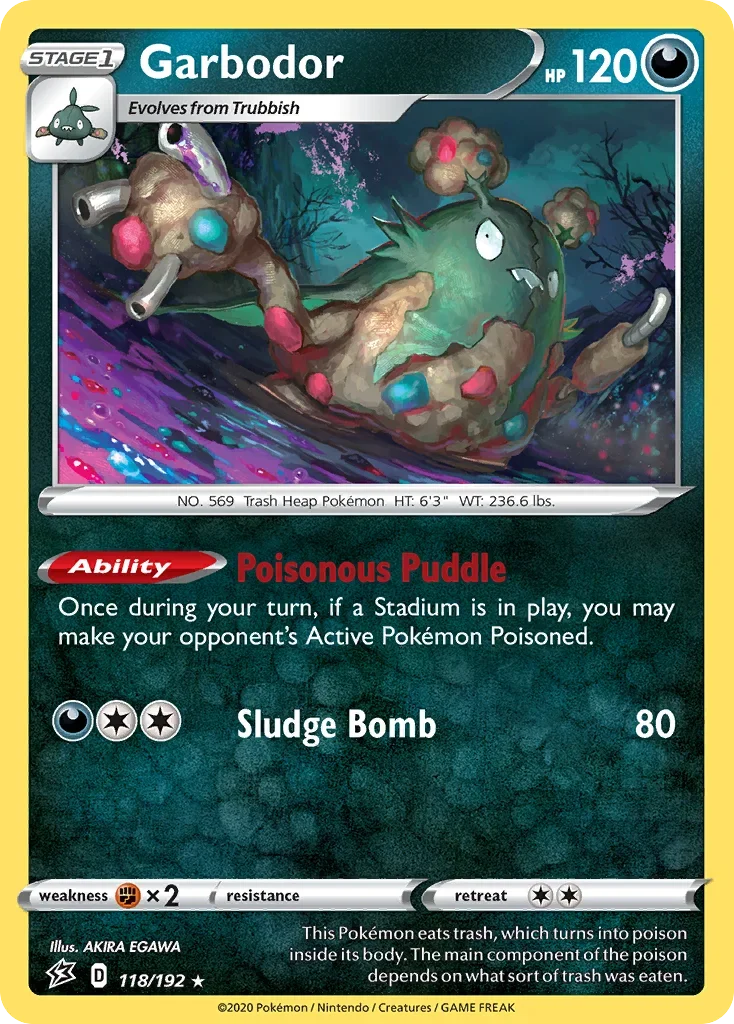 118/192 from Rebel Clash Rare Pokemon Card