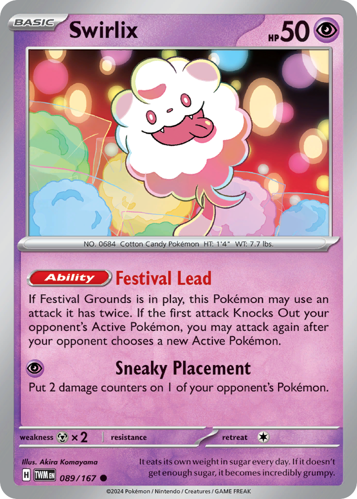 089/167 from Twilight Masquerade Common Pokemon Card