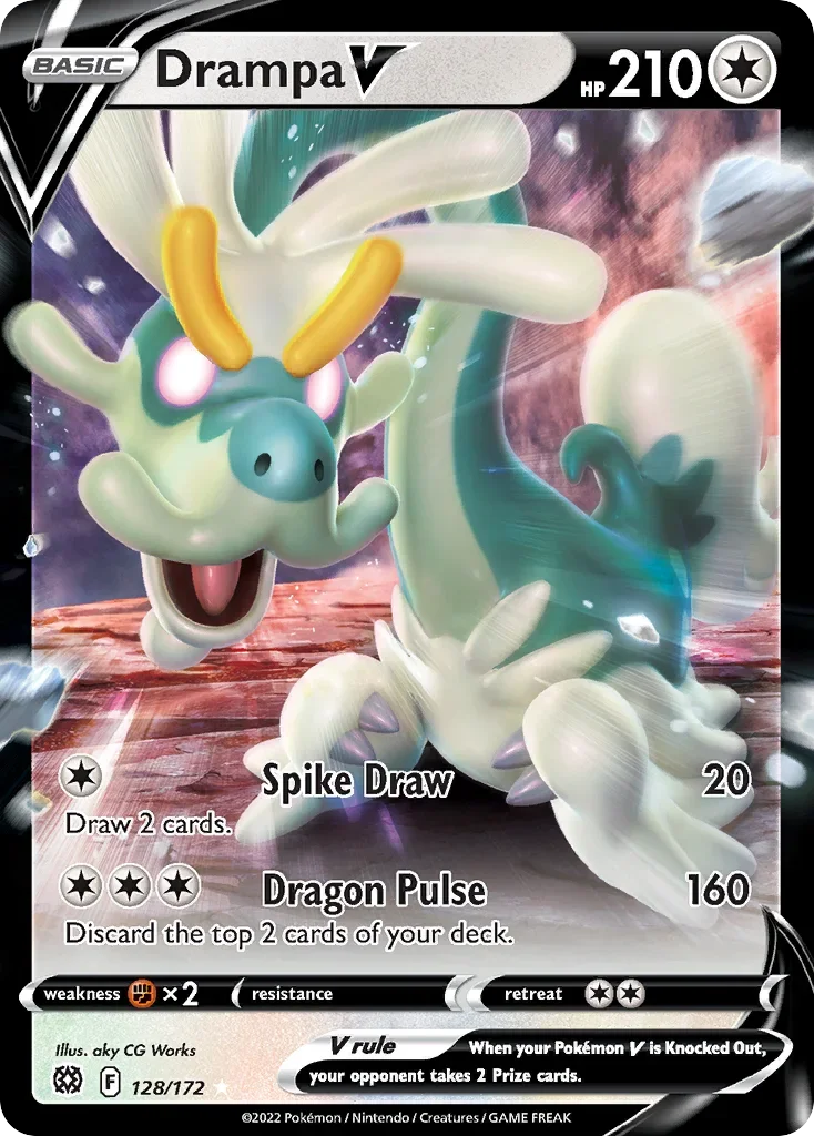 128/172 from Brilliant Stars Ultra Rare Pokemon Card