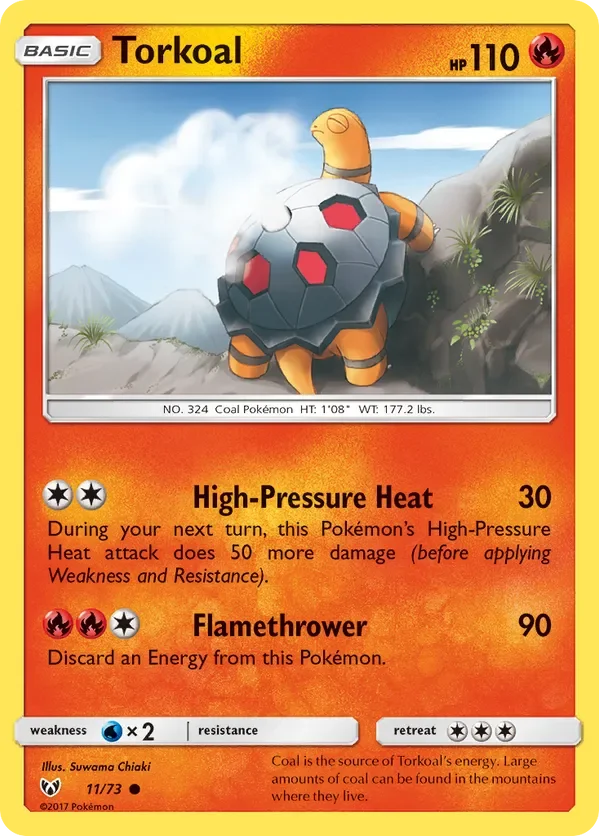 11/73 from Shining Legends Common Pokemon Card