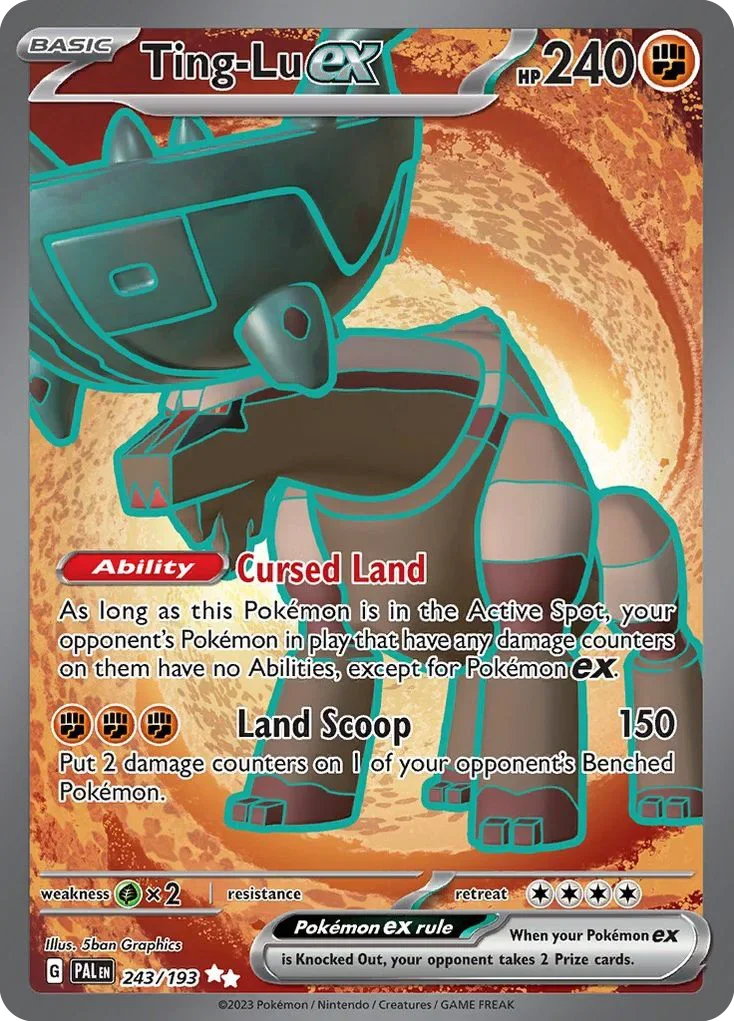 243/193 from Paldea Evolved Ultra Rare Pokemon Card