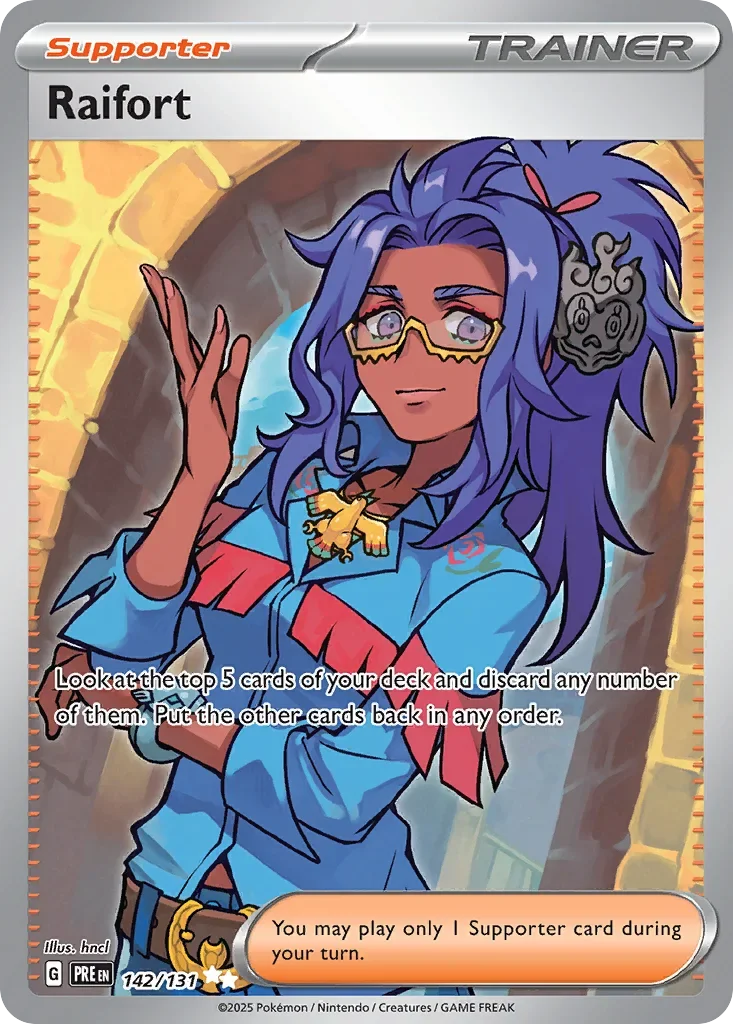 142/131 from Prismatic Evolutions Card List Ultra Rare Pokemon Card