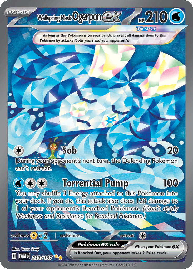 213/167 from Twilight Masquerade Special Illustration Rare Pokemon Card
