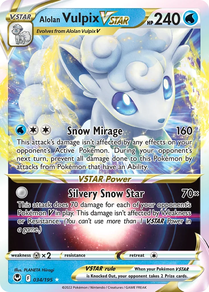 034/195 from Silver Tempest Ultra Rare Pokemon Card