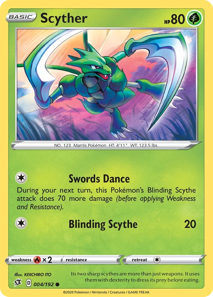 004/192 from Rebel Clash Common Pokemon Card