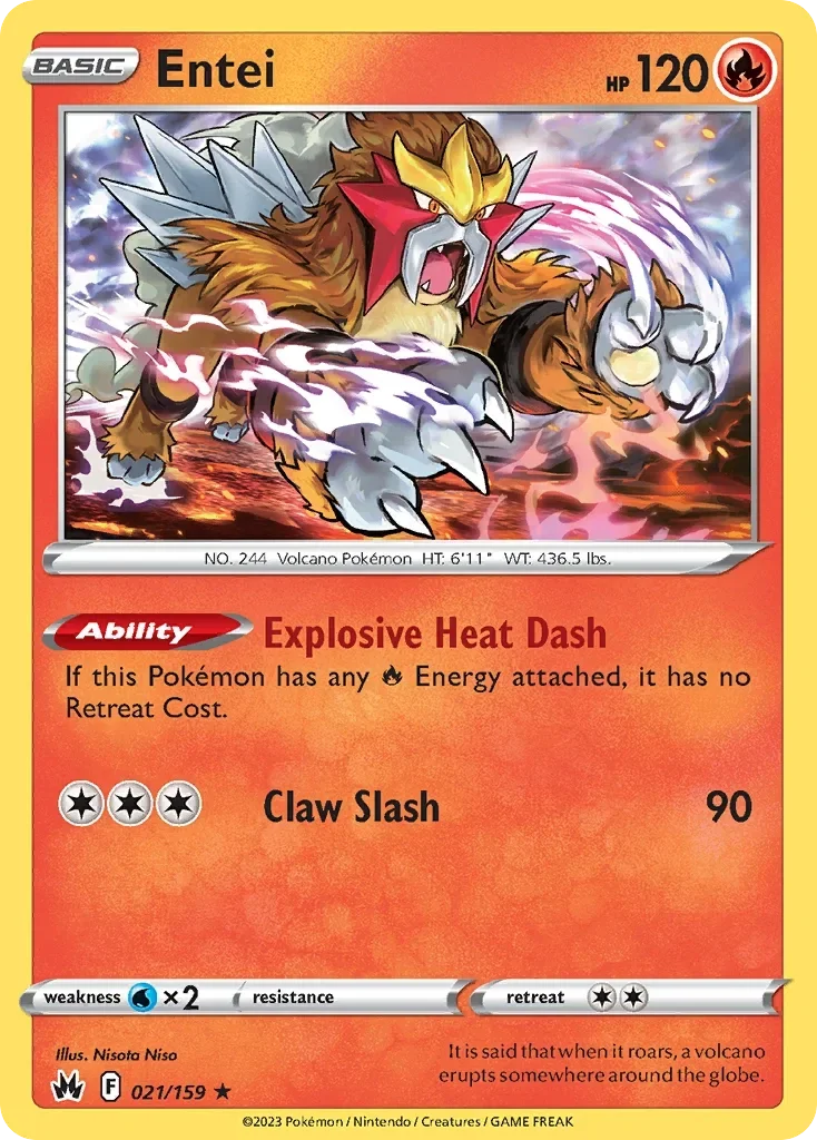 021/159 from Crown Zenith Holo Rare Pokemon Card