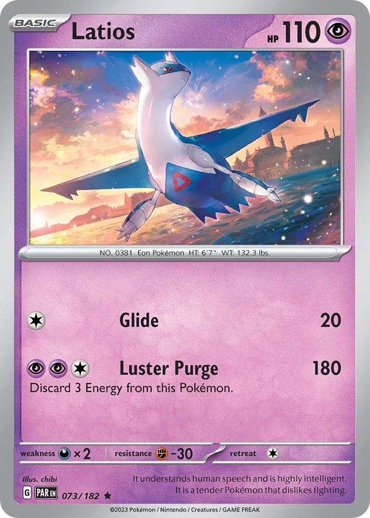 073/182 from Paradox Rift Rare Pokemon Card