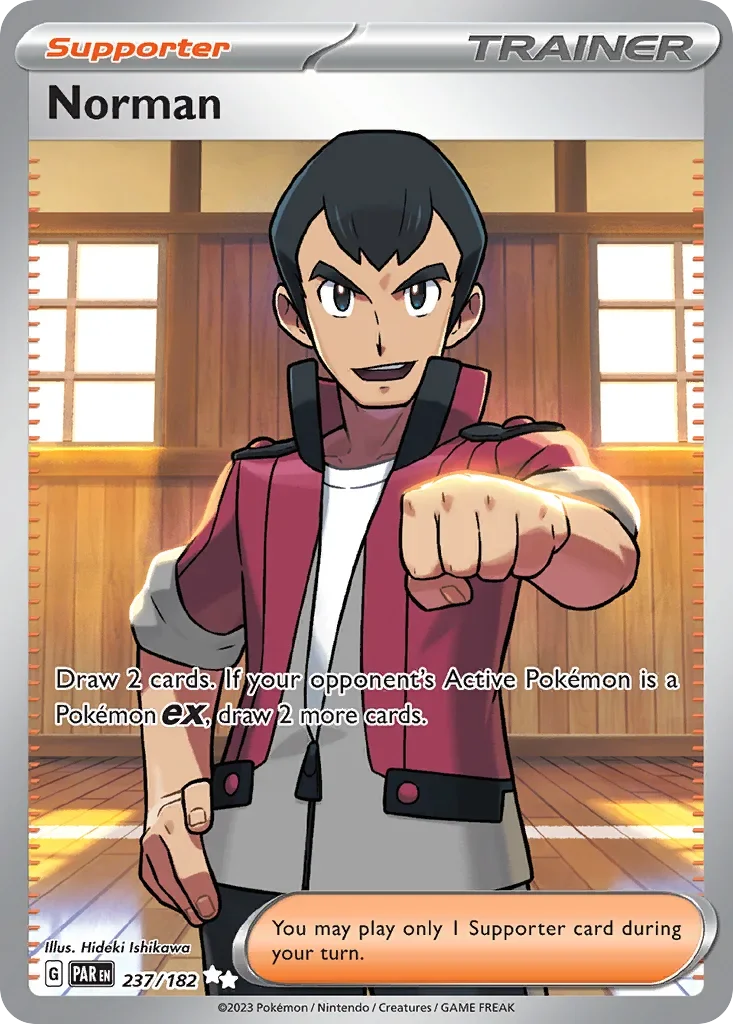 237/182 from Paradox Rift Ultra Rare Pokemon Card