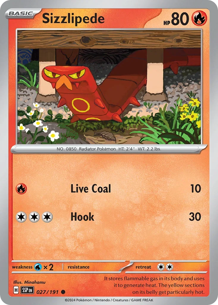 027/191 from Surging Sparks Card List Common Pokemon Card