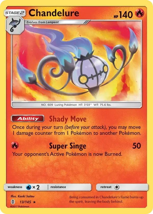 13/145 from Guardians Rising Holo Rare Pokemon Card