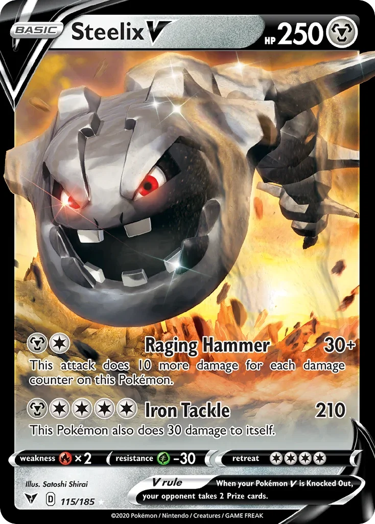 115/185 from Vivid Voltage Ultra Rare Pokemon Card