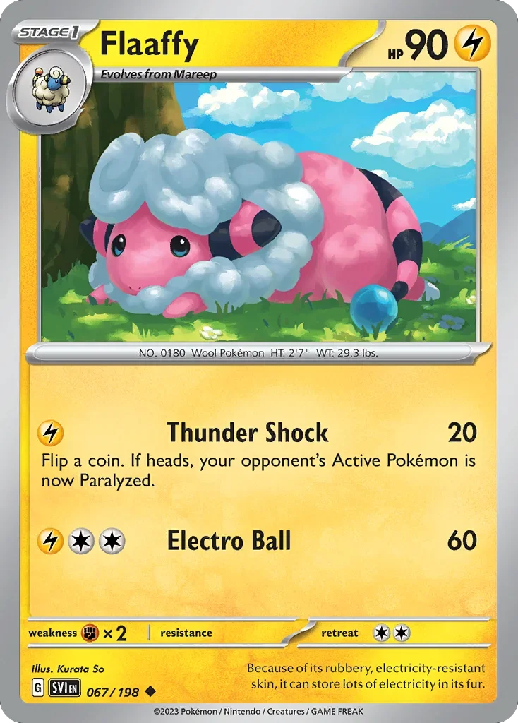 067/198 from Scarlet & Violet Uncommon Pokemon Card