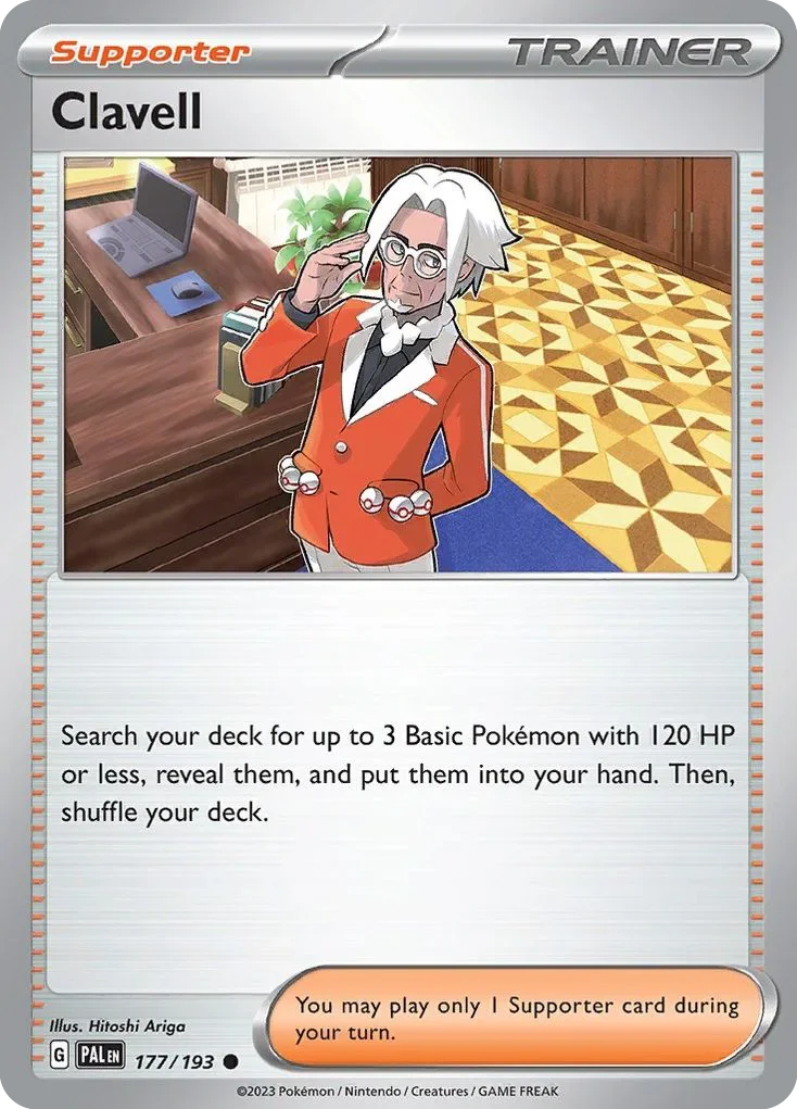 177/193 from Paldea Evolved Common Pokemon Card