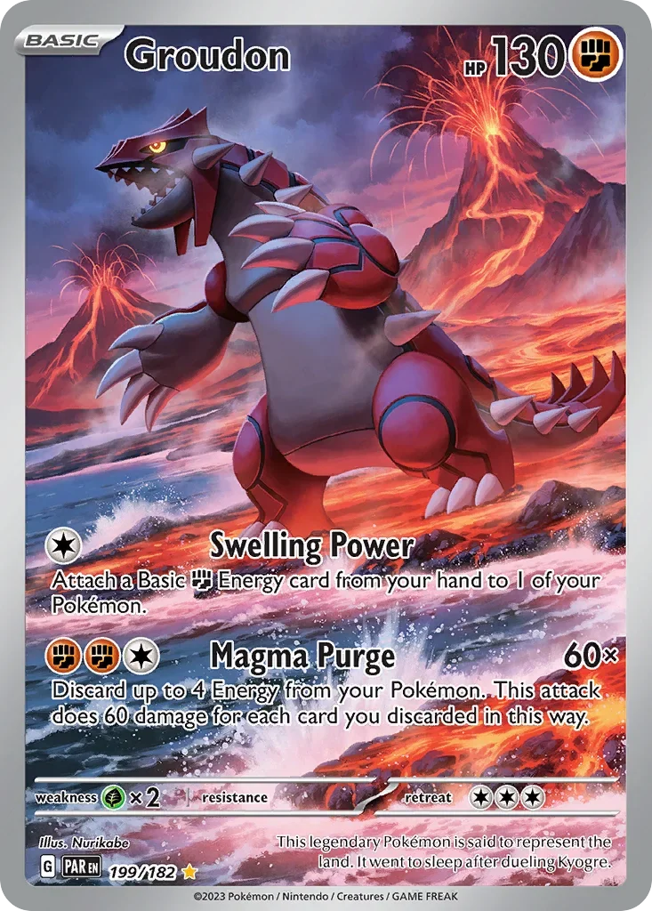 199/182 from Paradox Rift Illustration Rare Pokemon Card