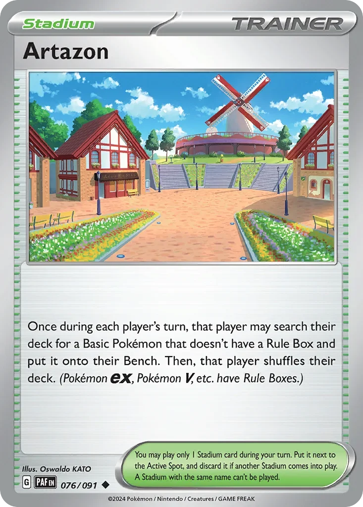 076/091 from Paldean Fates Uncommon Pokemon Card