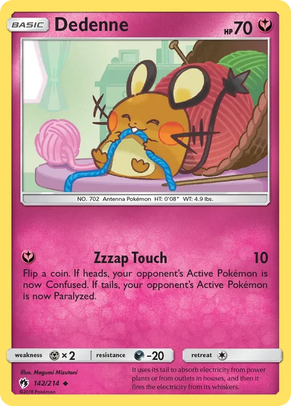 142/214 from Lost Thunder Uncommon Pokemon Card