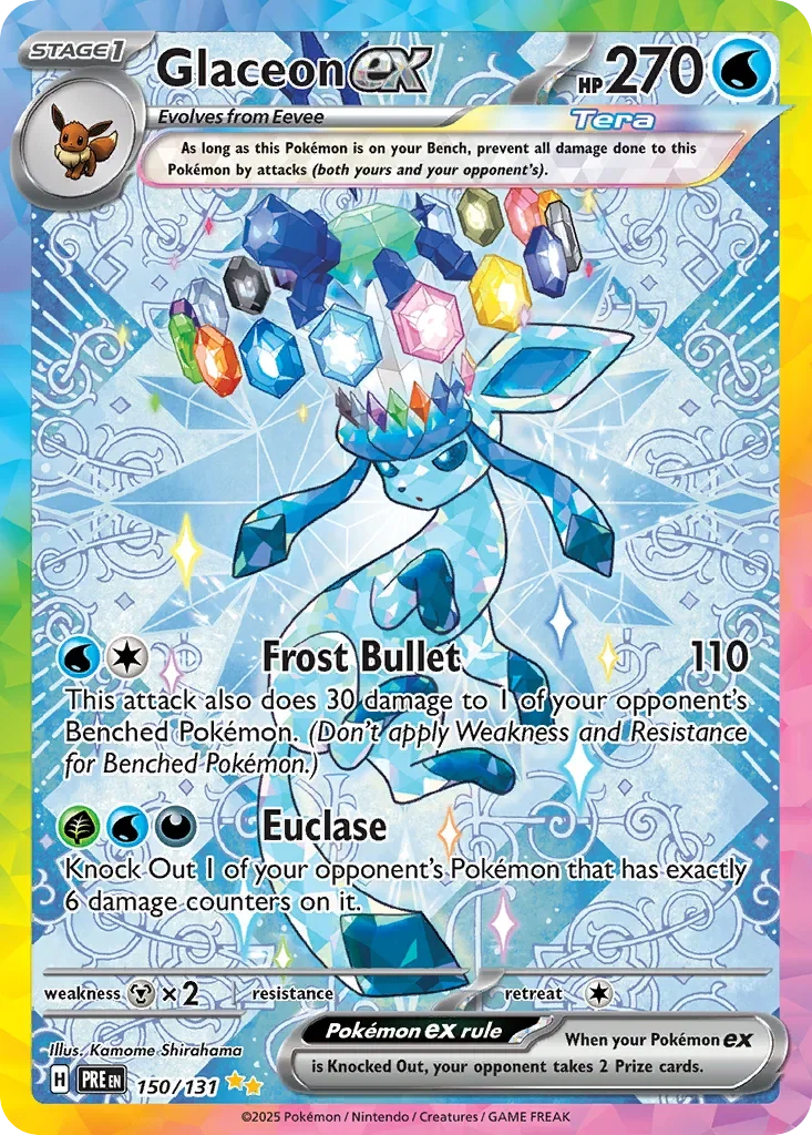 150/131 from Prismatic Evolutions Card List Special Illustration Rare Pokemon Card