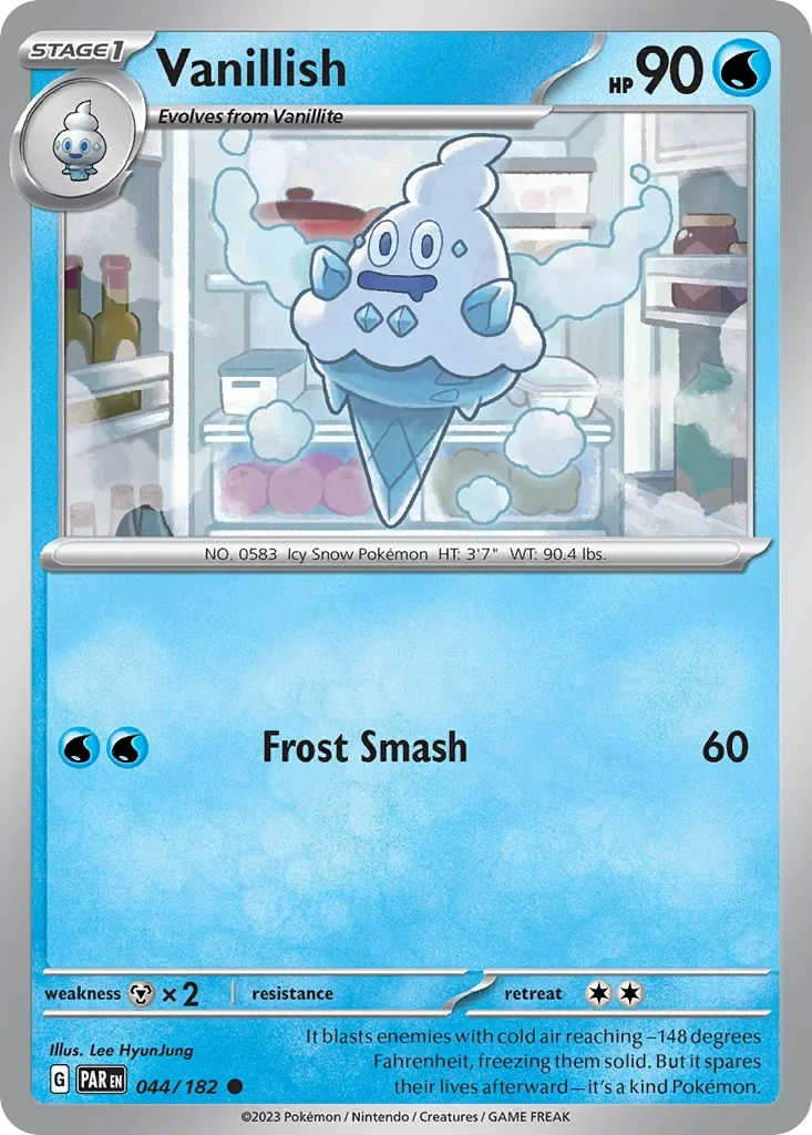 044/182 from Paradox Rift Common Pokemon Card