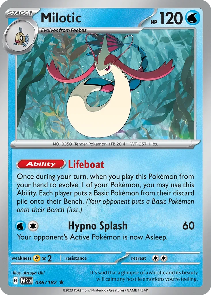 036/182 from Paradox Rift Rare Pokemon Card