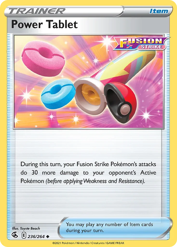 236/264 from Fusion Strike Uncommon Trainer Card